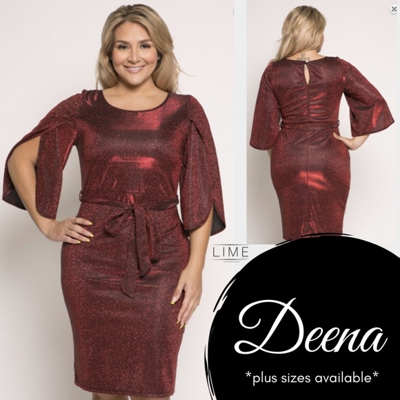 Split Sleeve Dress - Picture 1 of 1